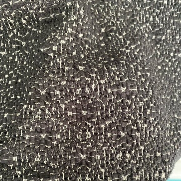 FREE People Lady Pucker Scoop Back Bodycon Mini Dress Women’s Size Medium Black - Picture 8 of 8